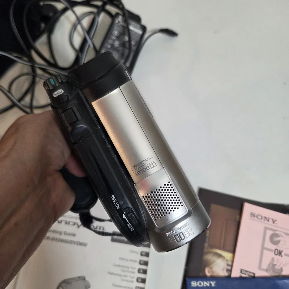 Sony Handycam DVD650/DVD850 ELECTRONIC Camara
